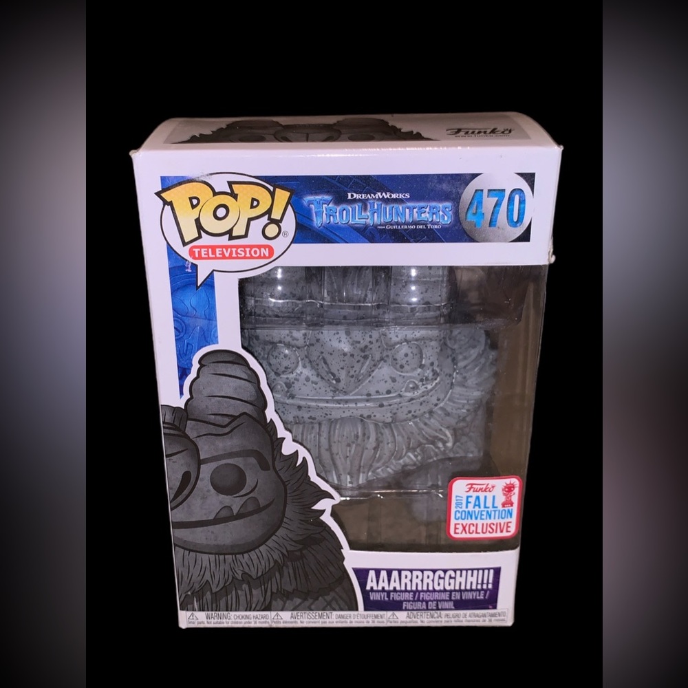 Vaulted 2017 Fall Convention Exclusive Trollhunters AAARRRGGHH!!! Funko Pop